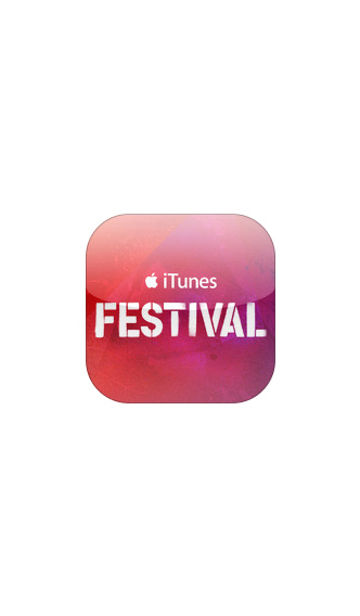 iTunes Festival for iPhone in 2014 – Logo