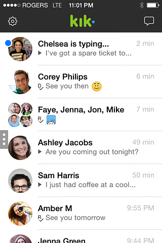 Kik for iPhone in 2014