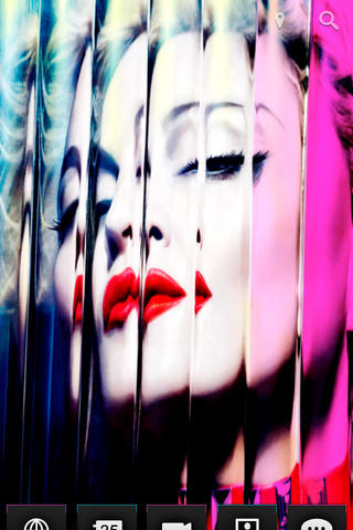 Madonna for iPhone in 2014