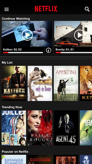 Netflix for iPhone in 2014