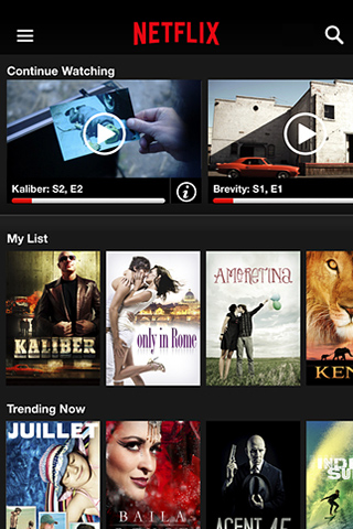 Netflix for iPhone in 2014