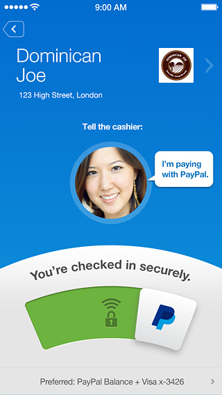 PayPal for iPhone in 2014