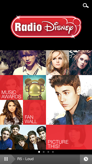 Radio Disney for iPhone in 2014