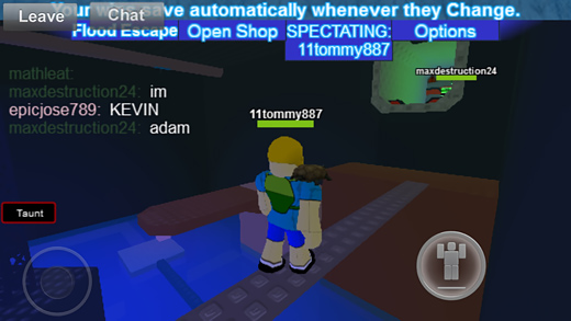 Roblox Mobile for iPhone in 2014