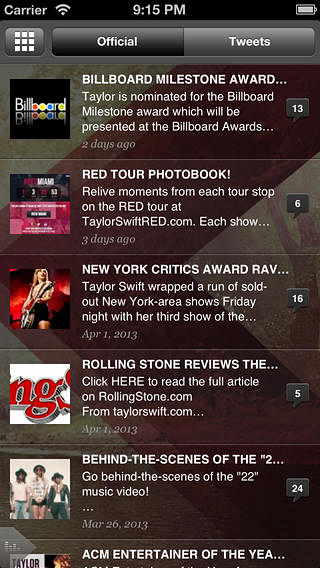 Taylor Swift for iPhone in 2014 – Official Music Videos