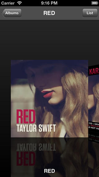 Taylor Swift for iPhone in 2014 – RED
