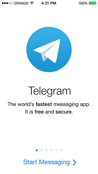 Telegram Messenger for iPhone in 2014 – Start Messaging