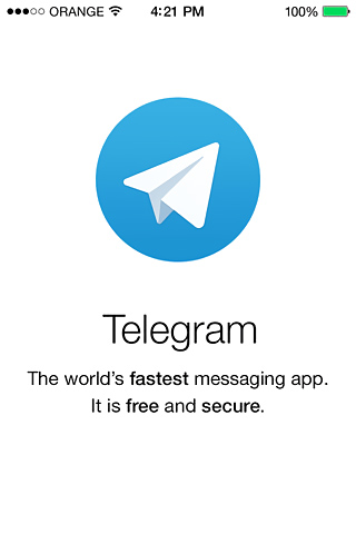 Telegram Messenger for iPhone in 2014
