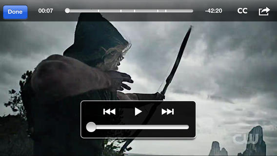The CW Network for iPhone in 2014