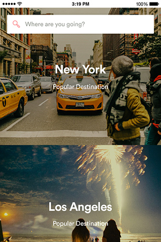 Airbnb for iPhone in 2015
