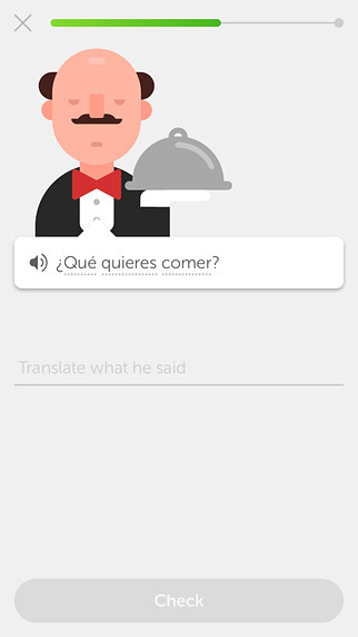 Duolingo for iPhone in 2015