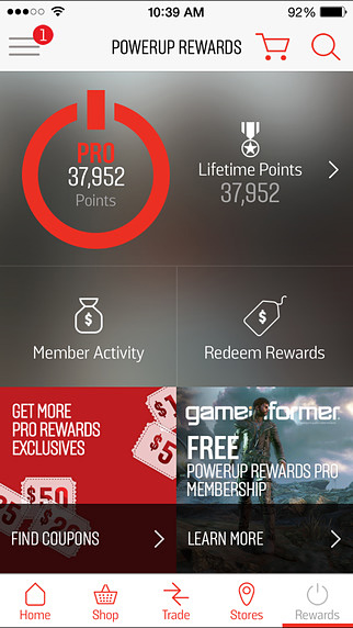 GameStop for iPhone in 2015 – Rewards