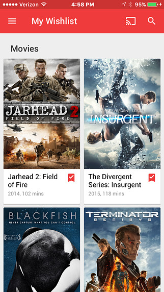 Google Play Movies & TV for iPhone in 2015 – My Wishlist