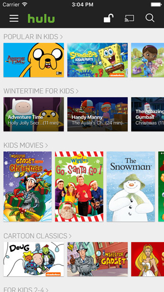 Hulu for iPhone in 2015