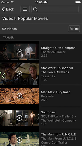 IMDb Movies & TV for iPhone in 2015