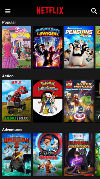 Netflix for iPhone in 2015 – Who's watching