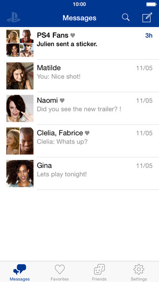 PlayStation Messages for iPhone in 2015 – Messages