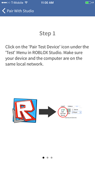 Roblox Developer for iPhone in 2015 – Pair With Studio