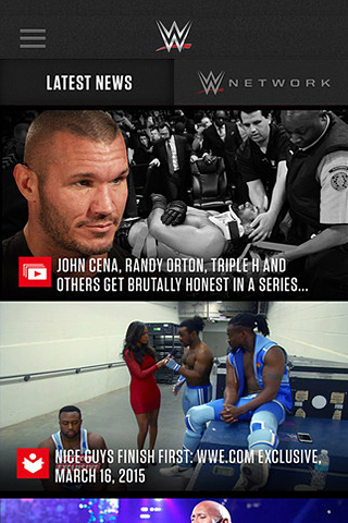 WWE for iPhone in 2015