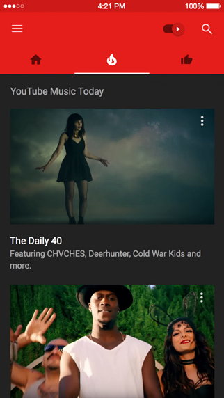 YouTube Music for iPhone in 2015 – YouTube Music Today