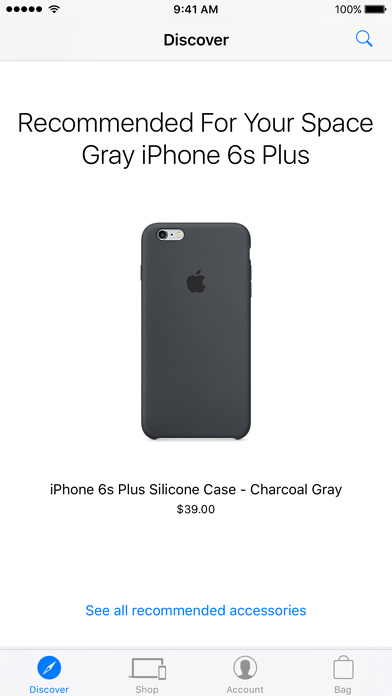 Apple Store for iPhone in 2016 – Discover