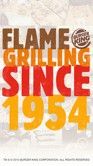 Burger King for iPhone in 2016