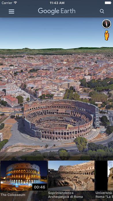 Google Earth for iPhone in 2016