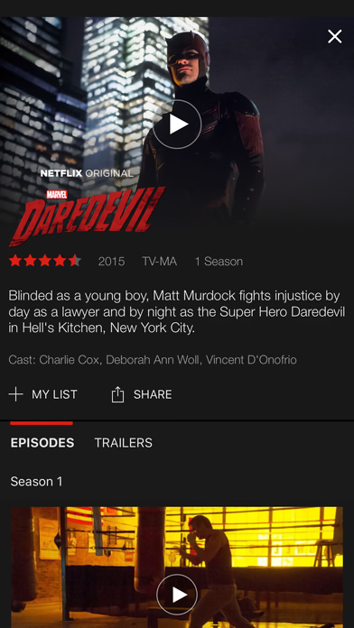 Netflix for iPhone in 2016