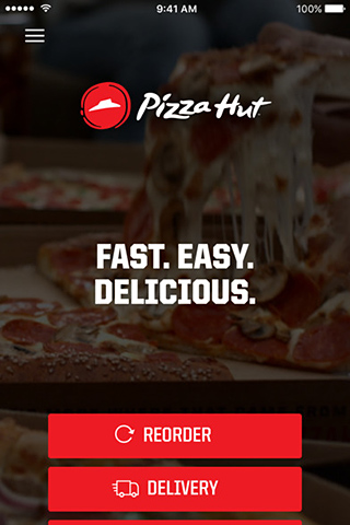 Pizza Hut for iPhone in 2016