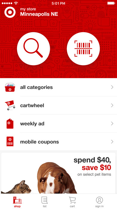 Target for iPhone in 2016 – Shop