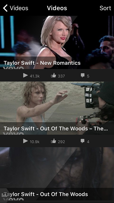 Taylor Swift for iPhone in 2016 – Videos