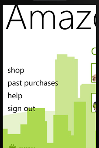 AmazonFresh for Windows Phone in 2012