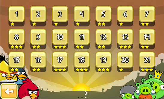 Angry Birds for Windows Phone in 2012