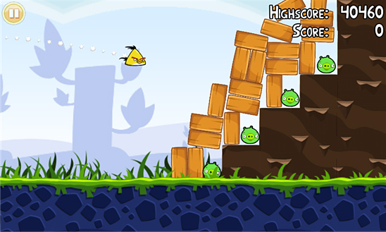 Angry Birds for Windows Phone in 2012