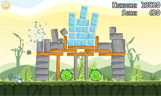 Angry Birds for Windows Phone in 2012
