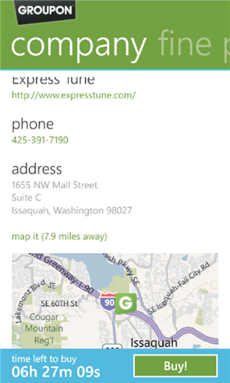 Groupon for Windows Phone in 2012 – Company