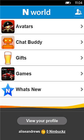 Nimbuzz for Windows Phone in 2012 – N world