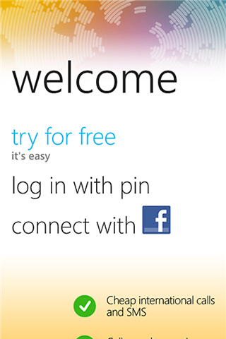 Rebtel for Windows Phone in 2012