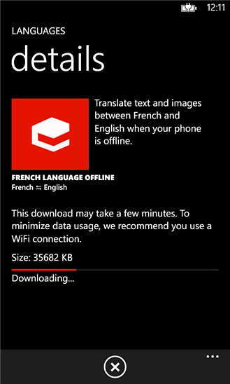 Translator for Windows Phone in 2012 – Details