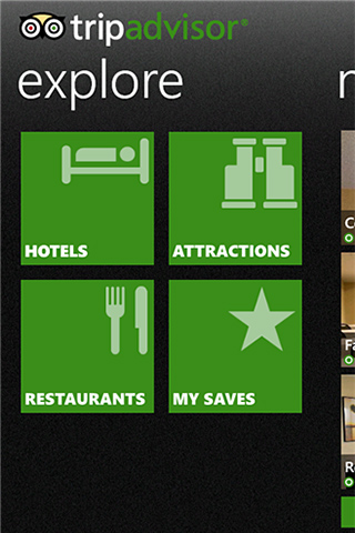 TripAdvisor for Windows Phone in 2012