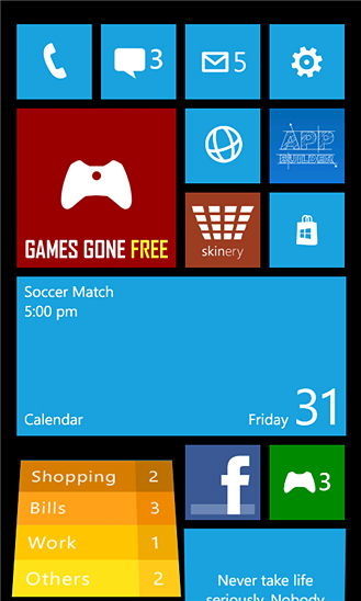 W Phone 8 for Windows Phone in 2012