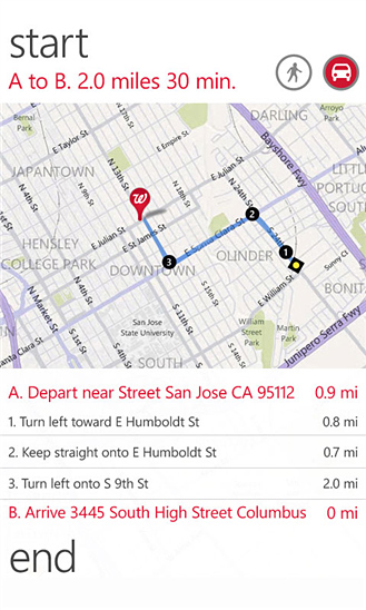 Walgreens for Windows Phone in 2012