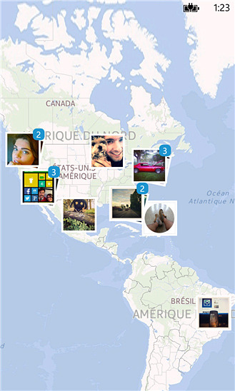 6tag for Windows Phone in 2013 – Map