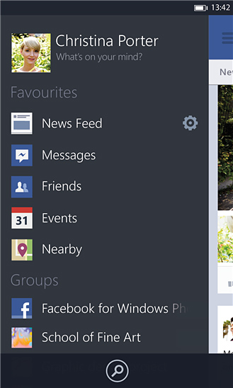 Facebook for Windows Phone in 2013