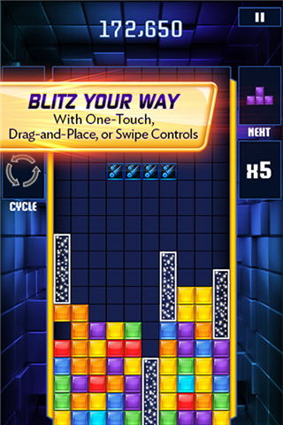 Tetris Blitz for Windows Phone in 2013