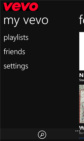 VEVO for Windows Phone in 2013 – My VEVO