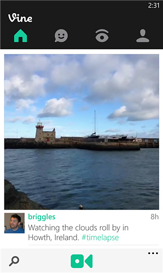Vine for Windows Phone in 2013