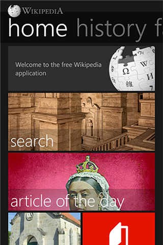 Wikipedia for Windows Phone in 2013