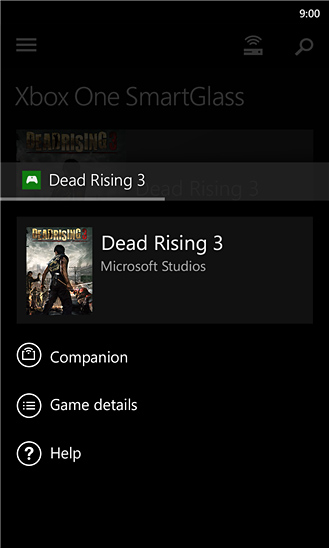 Xbox One SmartGlass for Windows Phone in 2013