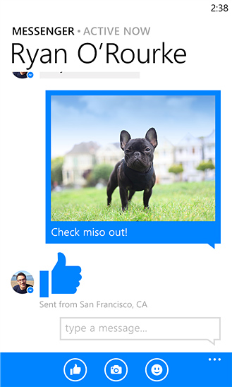 Messenger for Windows Phone in 2014